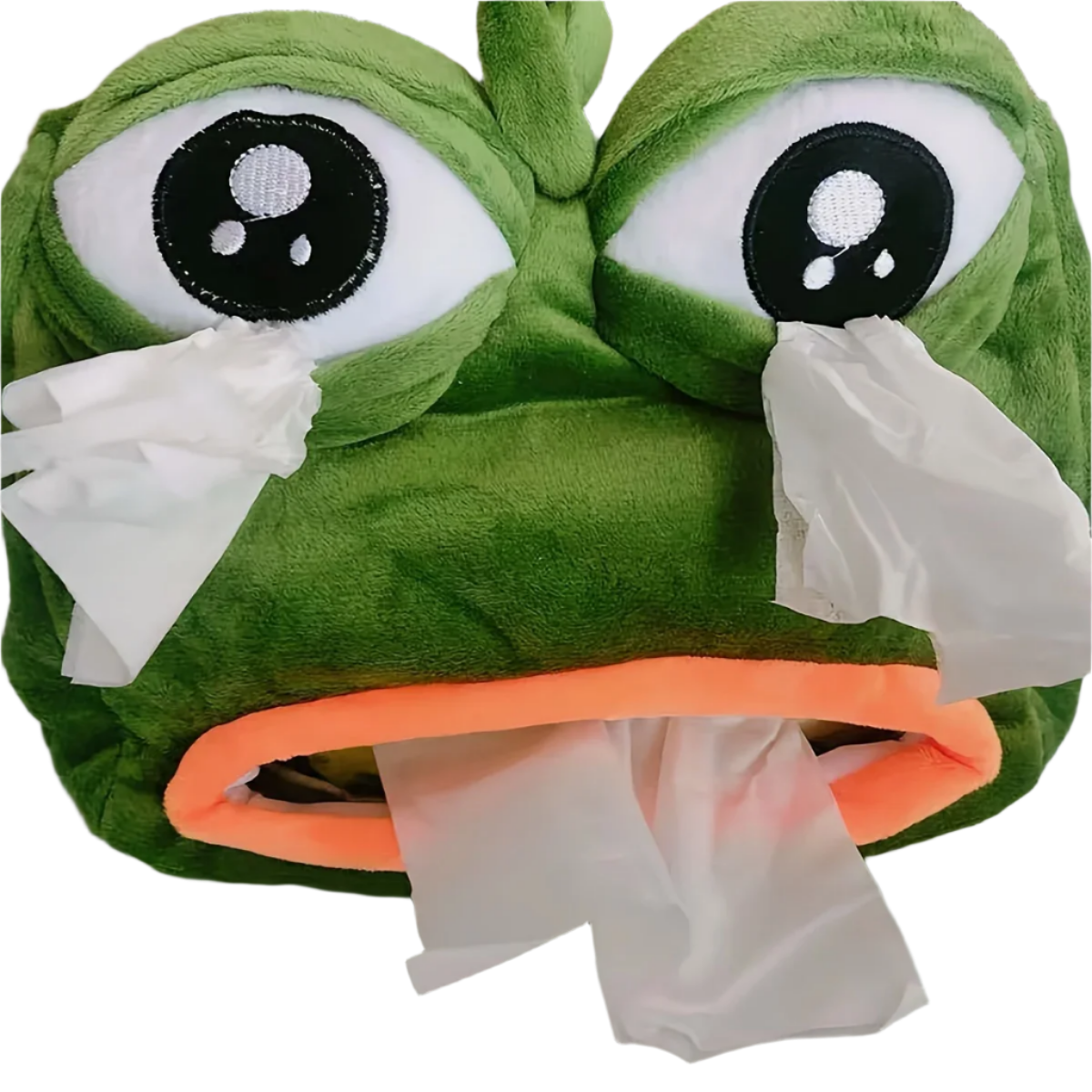 Pepe Tissue Box Cover