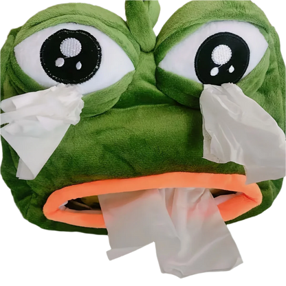 Pepe Tissue Box Cover