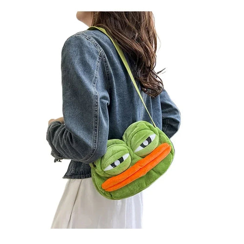 Mini Pepe Plush Bag